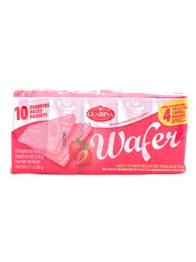 30320 - Guarina Wafer Fresa - 10 Pack/9.17 oz (Case of 21) - Box:  - Loc: N9