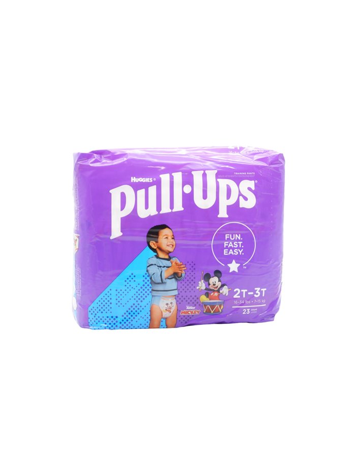 30335 - Huggies Boy Diapers Pull-Ups - Size 2T-3T. (Case of 4/23s) - Box:  - Loc: L8
