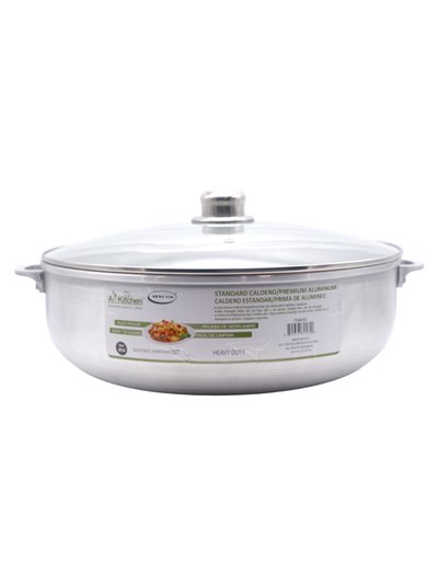 30365 - Ali Kitchen Aluminum W/ Glass Lid - No. 14 - Box:  - Loc: J11