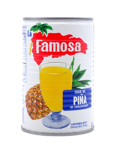 30381 - La Famosa Pineapple  Nectar -  10.5oz (Case Of 48) - Box:  - Loc: 