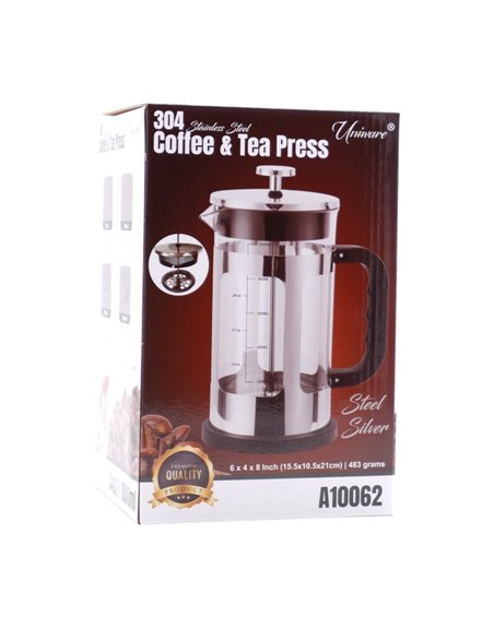 30500 - Uniware S/S Coffee & Tea Press. a10062 - Box:  - Loc: J13