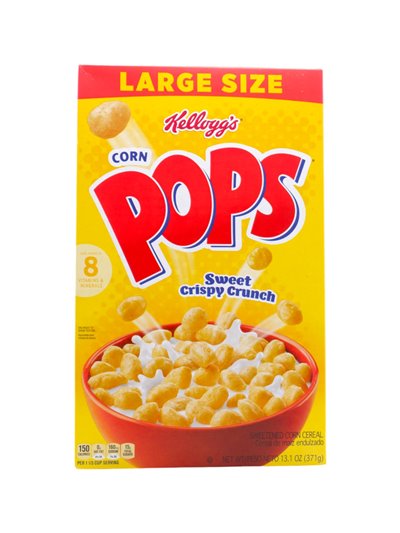 30548 - Kellogg's Corn Pops - 13.1  oz. (Case of 10) - Box:  - Loc: R2
