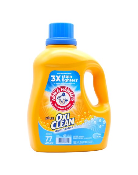 30555 - ARM & Hammer Liquid Detergent, (Fresh) - 100.5 fl. oz. (Case of 4) - Box:  - Loc: C6