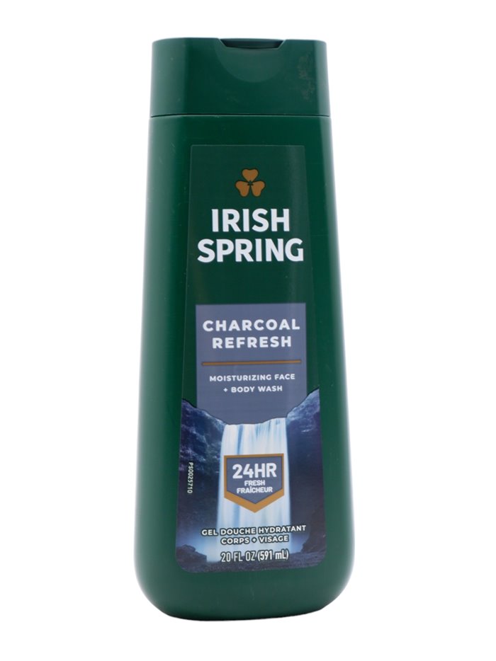 30608 - Irish Spring Body Wash, Charcoal Fresh - 20 fl. oz. - Box:  - Loc: I1