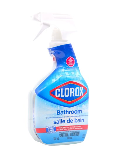 30617 - Clorox Spray, Bathroom Cleaner (55825) - 9/946ml (32oz). (Case Of 9) - Box:  - Loc: 