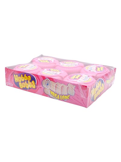 30624 - Hubba Bubba Bubble Tape,  Fancy Fruit - 15/12ct. (Case Of 15) - Box:  - Loc: N1