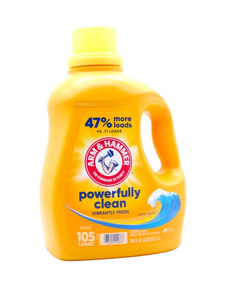 30691 - Arm & Hammer Laundry Detergent - Clean Burst -105 fl. oz. (Case Of 4) 20508779 - Box:  - Loc: C10