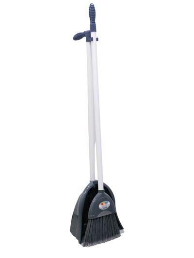 30714 - Fanatik. Long Handle Broom & Dustpan (Recogedor de Basura Largo Con Escoba). (Case Of 12). YF.208 - Box:  - Loc: A2