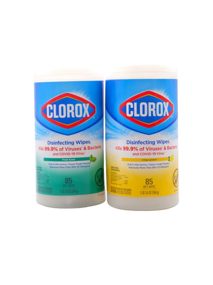 30757 - Clorox Disinfecting Wipes, 5X Cleaning Actions (Crisp Lemon/Fresh Scent) - 35ct/Pkg Of 5 - Box:  - Loc: I8