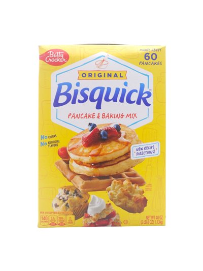 30761 - Bisquick Pancake & Baking Mix, Original - 40oz. (Case of 10) - Box:  - Loc: H4