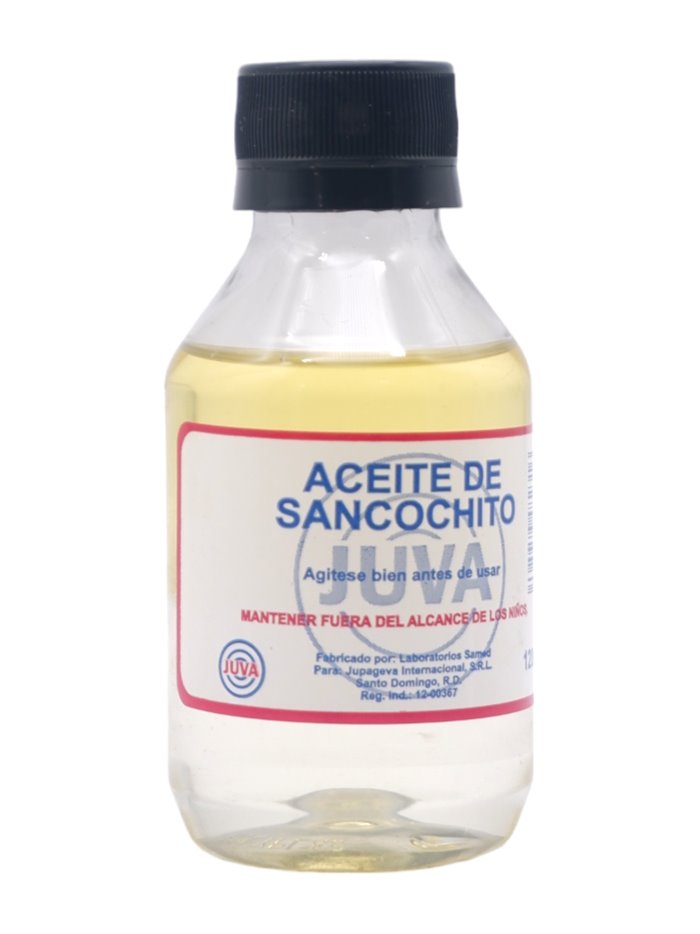 30774 - Aceite Sancochito Juva - 120ml/4fl. oz. - Box:  - Loc: L2
