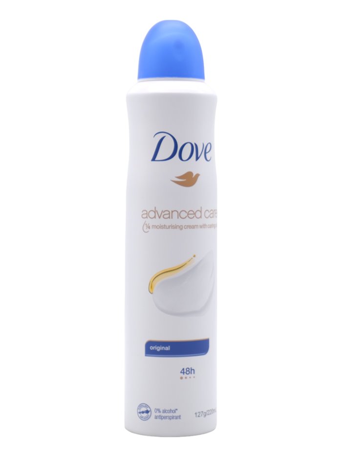 30787 - Dove Deodorant Spray, Original Scent - 220ml/(Case Of 6) - Box:  - Loc: 31M