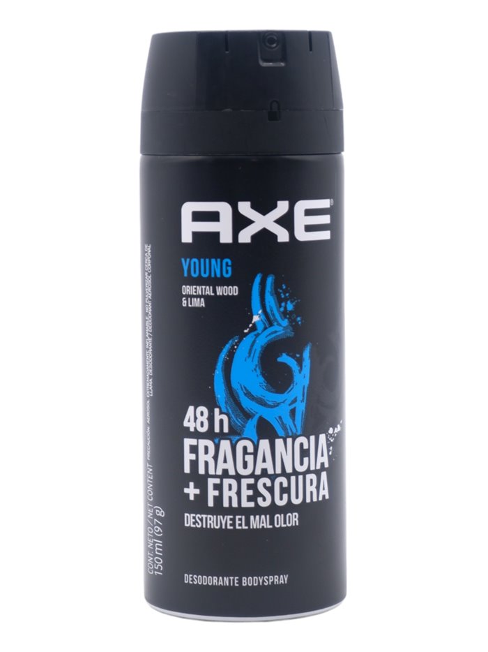 30790 - Axe Body Spray, Young - 150ml/(Cae Of 12) - Box:  - Loc: K9