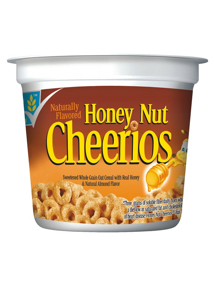 4209 - General Mills Honey Nut Cheerios Cereal Cups - 6 Pack - Box:  - Loc: M1