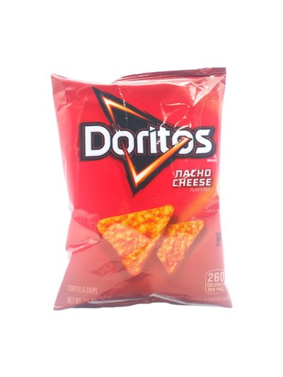 30877 - Lays Nacho Cheese Tortilla Chips - 1.5 oz. (Case Of 64) - Box:  - Loc: P3