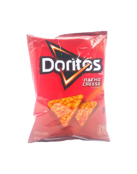 30877 - Lays Nacho Cheese Tortilla Chips - 1.5 oz. (Case Of 64) - Box:  - Loc: P3