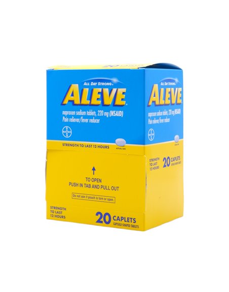 30909 - Aleve 220mg Loose - 20ct - Box:  - Loc: K3