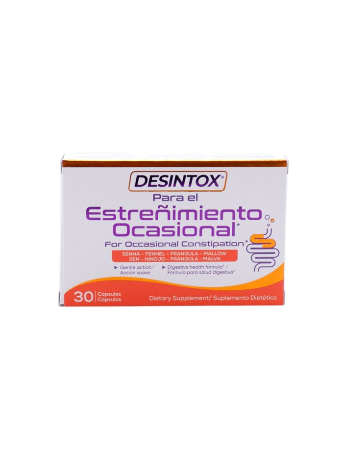 30917 - Desintox Para El Estreñimiento Ocasional. 30 Cápsulas - Box:  - Loc: 
