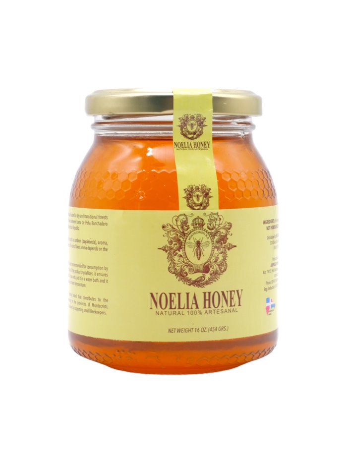 30944 - Noelia Artesanal Pure Honey - 16oz. (Case Of 12) - Box:  - Loc: M1