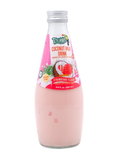30947 - Toucan Coconut Milk Drink Strawberry 12/9.8 fl oz - Box:  - Loc: 