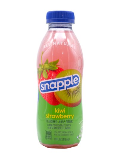 31015 - Snapple Kiwi Straberery Juice Drink - 16 fl. oz. (24 Pack) - Box:  - Loc: E11