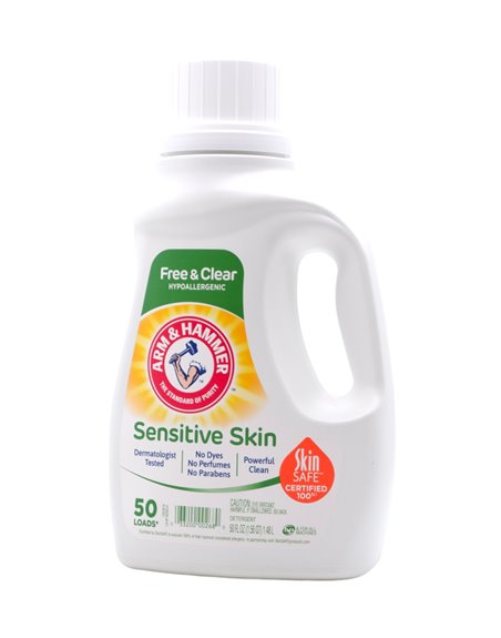 31024 - Arm & Hammer Laundry Detergent - Free & Clear -50 fl. oz.                                                               