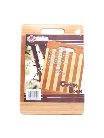 31029 - Uniware, Bamboo Cutting Board 13"X9" - Box:  - Loc: 32F