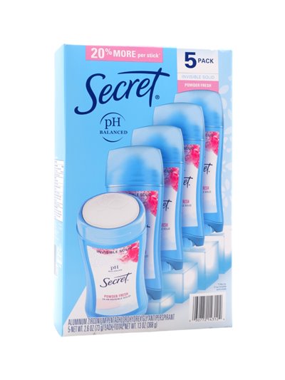 31043 - Secret  Powder Fresh  - 2.4oz - Box:  - Loc: K7