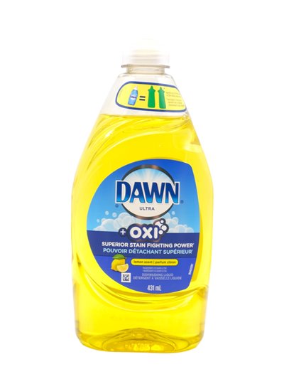31069 - Dawn Dishwashing Liquid, Lemon+Oxi - 431ml (14.6oz). (Case of 10) - Box:  - Loc: 52P