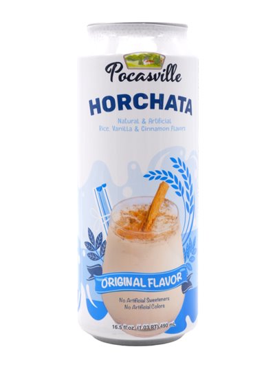 31070 - Pocasville Horchata Drink, - 16.5oz (Case of 12) - Box:  - Loc: F9