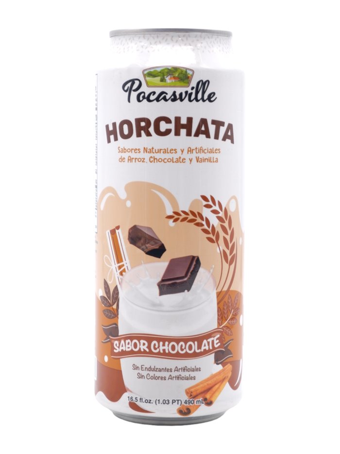31073 - Pocasville Horchata Chocolate Drink, - 16.5oz (Case of 12) - Box:  - Loc: F9
