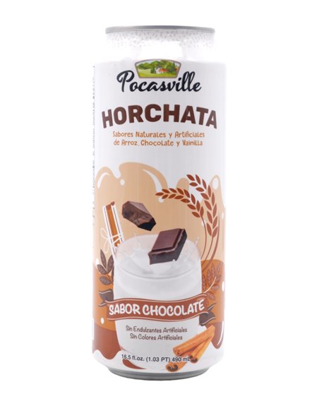 31073 - Pocasville Horchata Chocolate Drink, - 16.5oz (Case of 12) - Box:  - Loc: F9