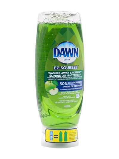 31085 - Dawn Dishwashing Liquid, Apple Blossom EZ Squeeze - 443ml (15oz) (Case of 8) - Box:  - Loc: 52P
