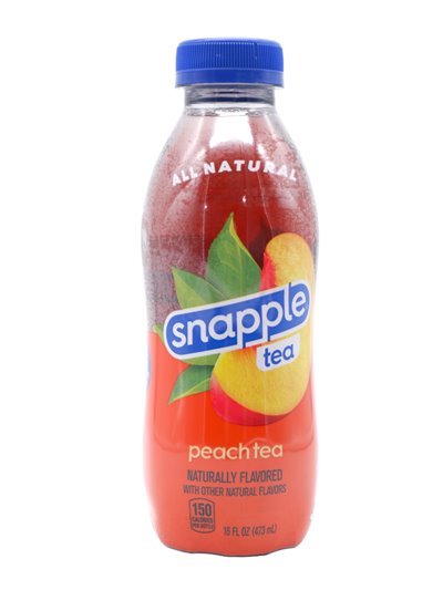 31088 - Snapple Peach Juice Drink - 16 fl. oz. (24 Pack) - Box:  - Loc: E11