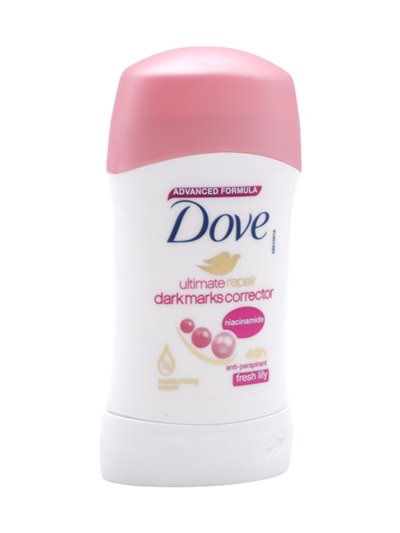 31132 - Dove Deodorant Stick, Derkmarks Corrector Fresh Lily - 1.4oz (40ml). (Case Of 12) - Box:  - Loc: 31M