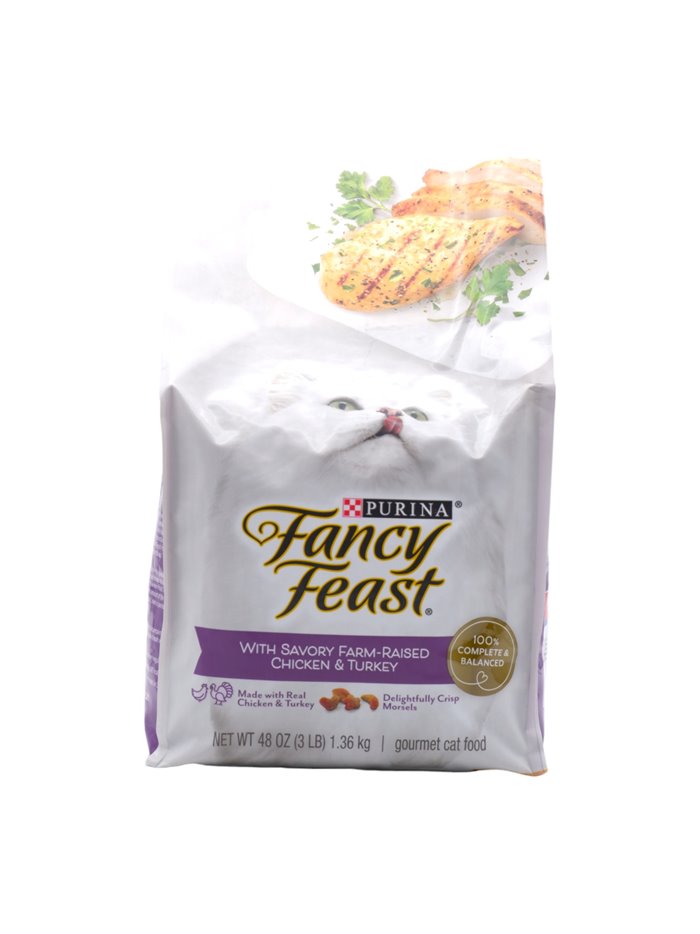 31149 - Fancy Feast Dry Chicken & Turkey 4/3Lb. (Case Of 4) - Box:  - Loc: 