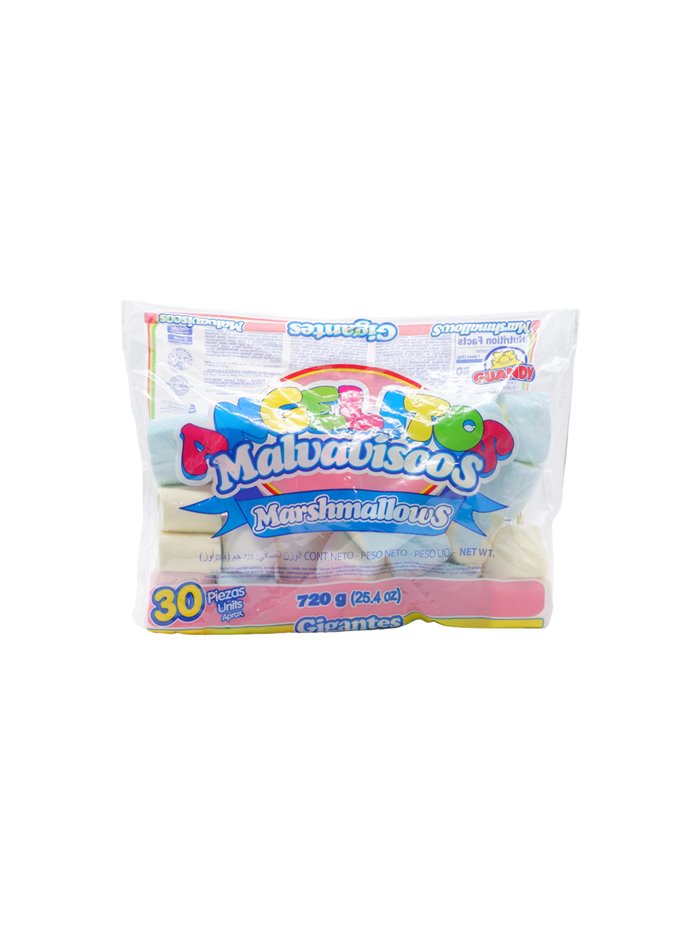 31166 - Angelitos Marshmallows (Gigantes)  - 25.4 oz. (Case Of 10) - Box:  - Loc: F1