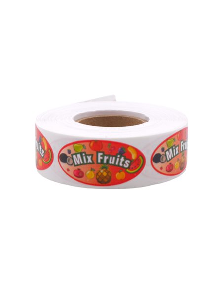 31335 - Mix Fruit Label- 5pk - Box:  - Loc: P0