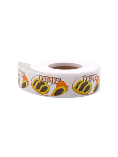 31336 - Papaya Label- 5pk - Box:  - Loc: P0