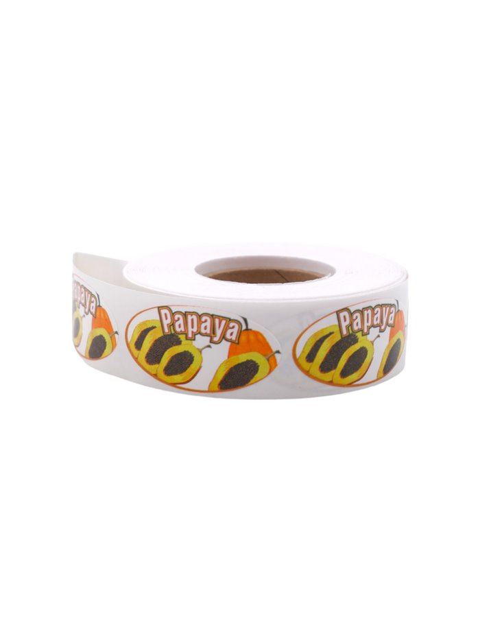 31336 - Papaya Label- 5pk - Box:  - Loc: P0