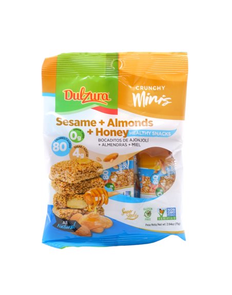 31359 - Dulzura. Sesame/Almonds/Honey - 2.64oz. (Case Of 12) - Box:  - Loc: C.J.3
