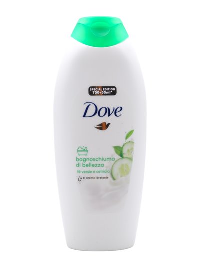 31376 - Dove Body Wash,  Bagnoschiuma Di Bellezza - (Cucumber/Go Fresh) - 750ml. (Case of 12) - Box:  - Loc: F2