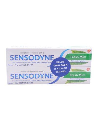 31377 - Sensodyne Toothpaste, Fresh Mint - 2.64 oz. (Case Of 72) - Box:  - Loc: J1