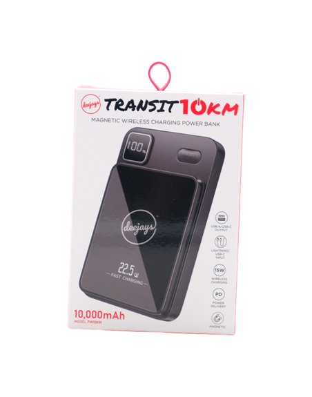31384 - Transit 10 km Power Bank 10,000 mah - Box:  - Loc: 