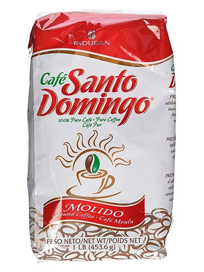 6198 - Café Santo Domingo Ground, Brick - 16 oz. (Case of 16) - Box:  - Loc: G4