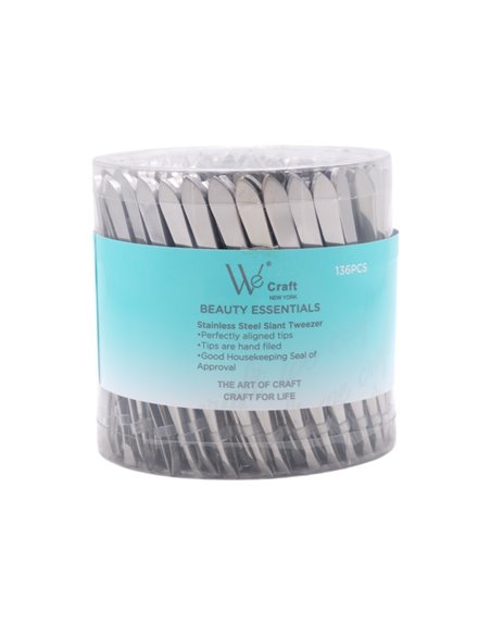 31455 - We Craft Tweezers ( Pinzas ) - 136 Count - Box:  - Loc: J5