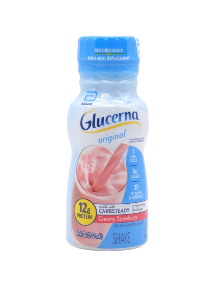 31464 - Glucerna Shake Straverry, 8 fl. oz. - (24 Pack) - Box:  - Loc: F0