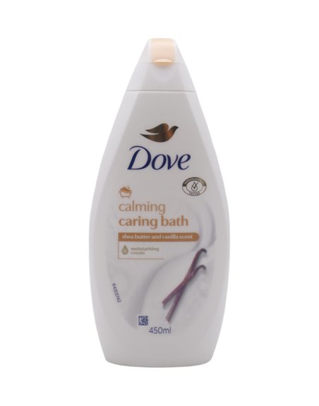 31480 - Dove Body Wash, Caring Bath (Indulging Cream) - 450ml. (Case Of 12) - Box:  - Loc: I3