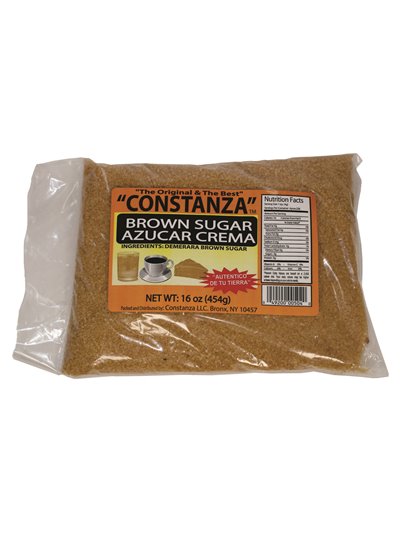 6303 - La Constanzera Brown Sugar - 1lb. (16 oz) (Case of 24) - Box:  - Loc: H1-H2