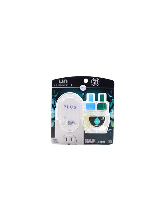 31555 - Febreze Unstopables Plug Scent Oil Refill Warmers. - 26ml (Case of 4) - Box:  - Loc: 41F